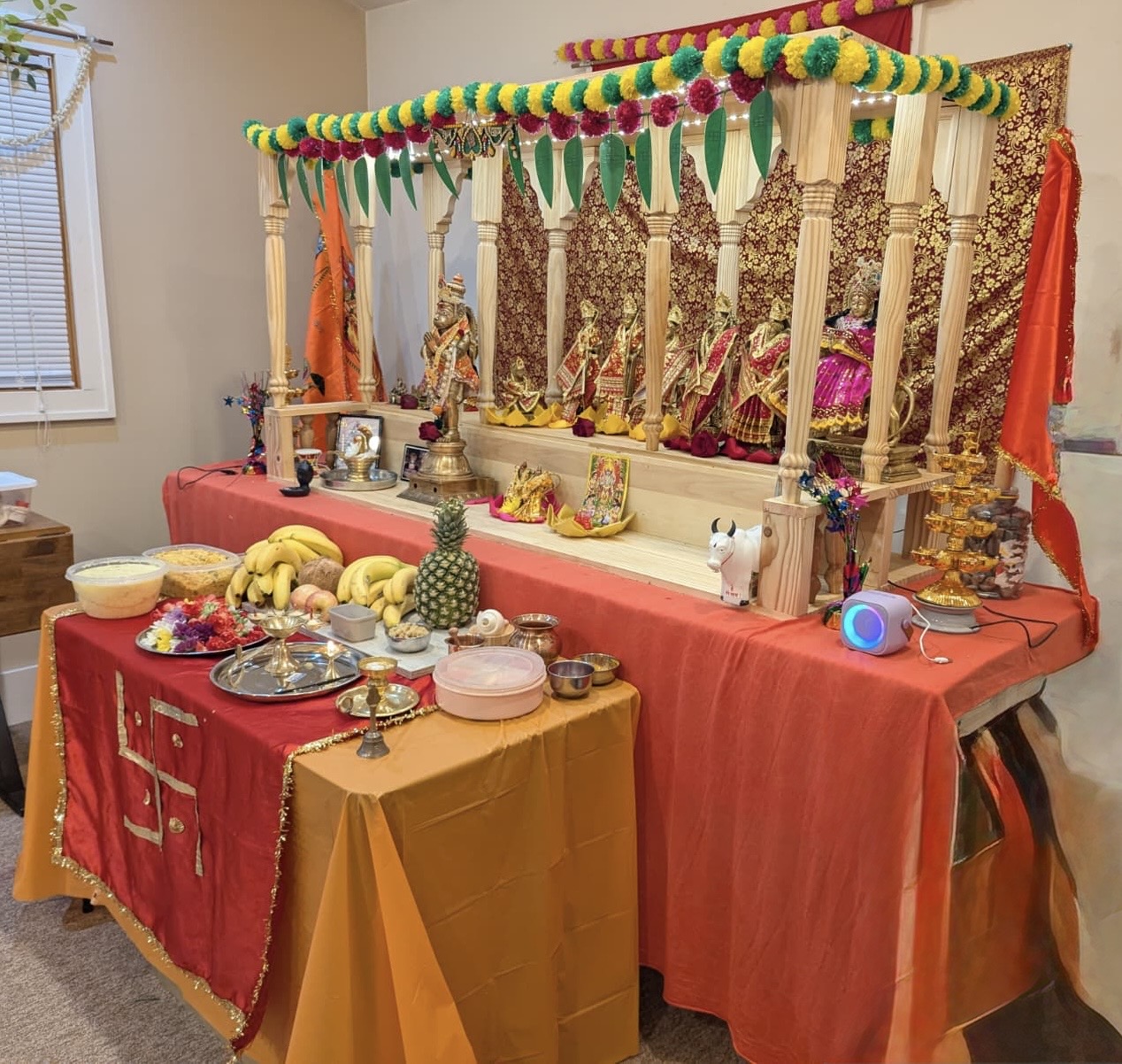Temple altar